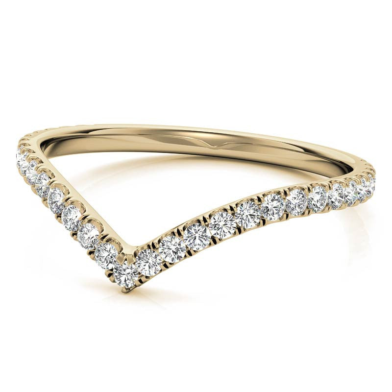 Round V-Shape Stackable Band (Copy)