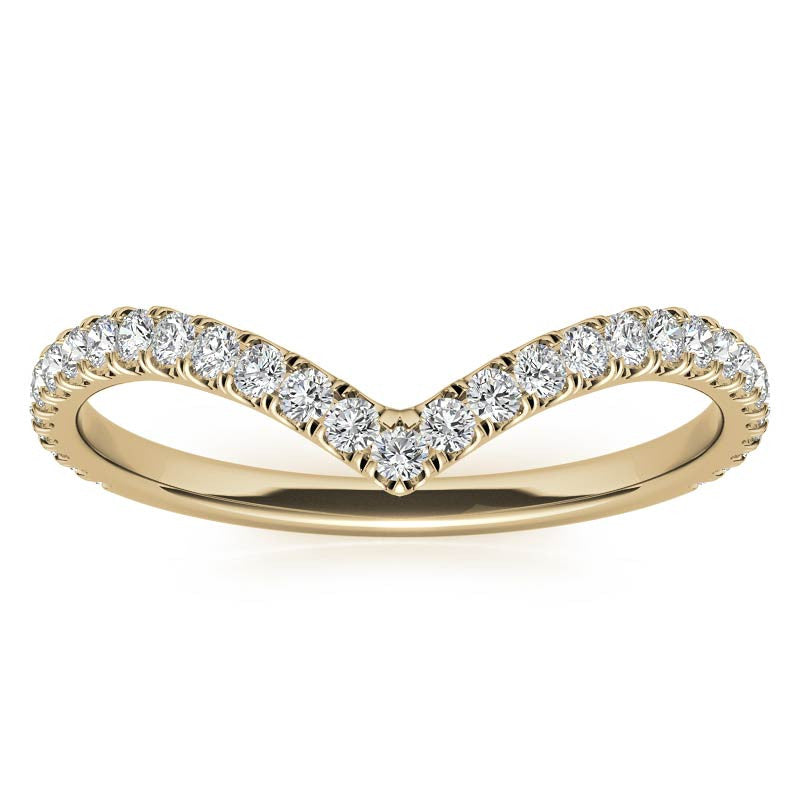 Round V-Shape Stackable Band (Copy)