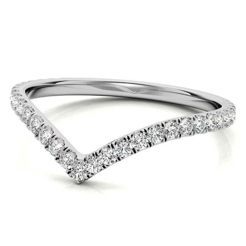 Round V-Shape Stackable Band (Copy)