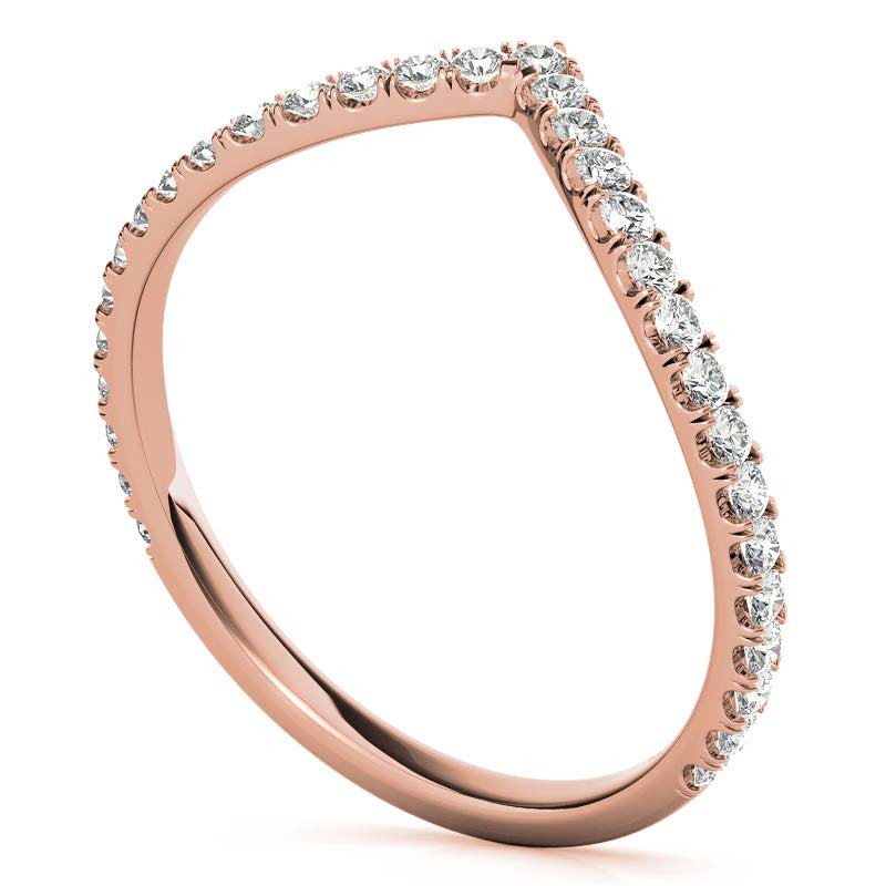 Round V-Shape Stackable Band (Copy)