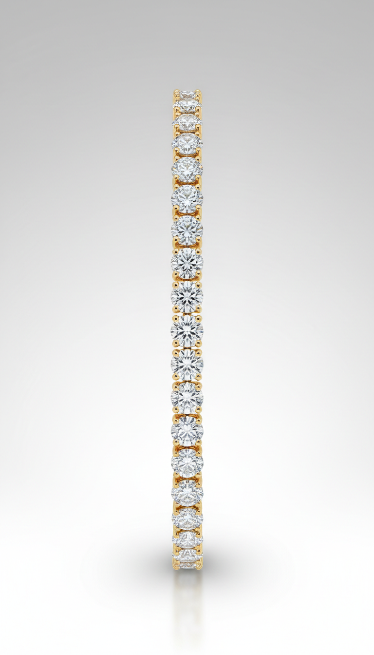 18k Gold Diamond Tennis Bracelet