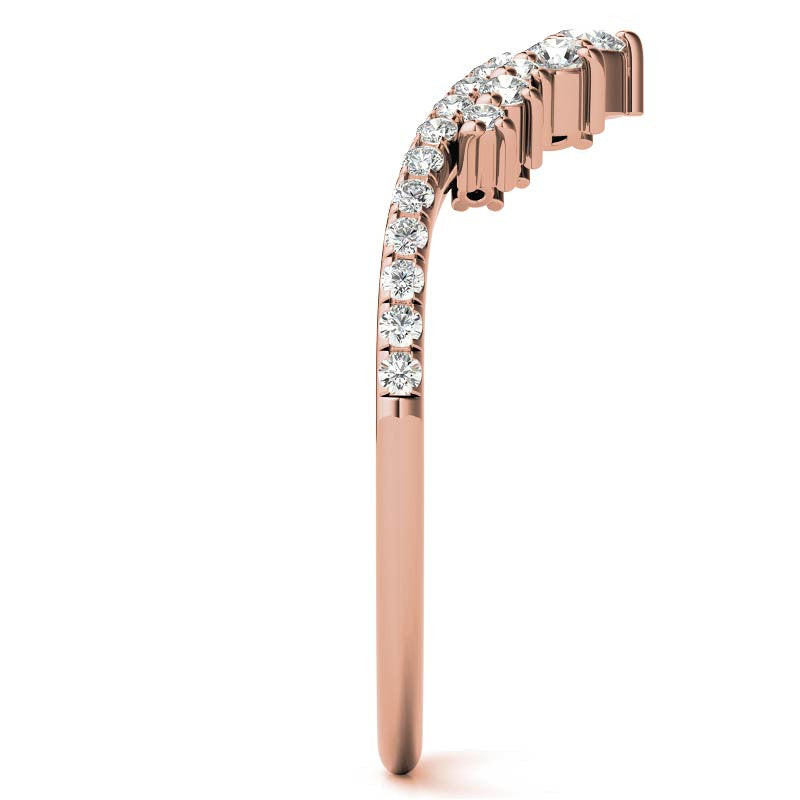 Round Curved Stackable Band