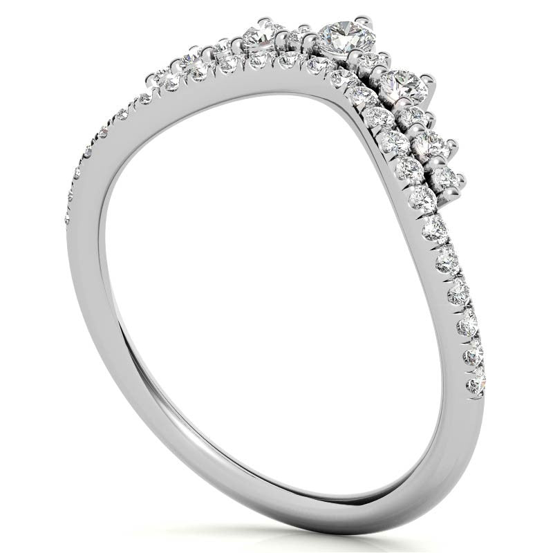 Round Curved Stackable Band