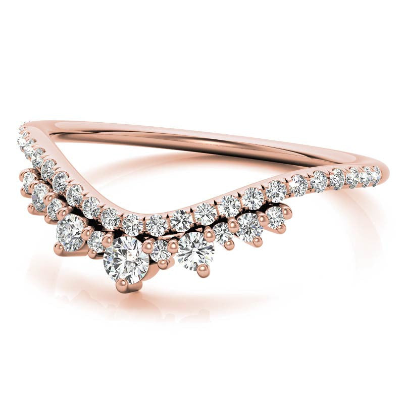 Round Curved Stackable Band
