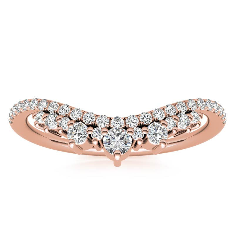 Round Curved Stackable Band