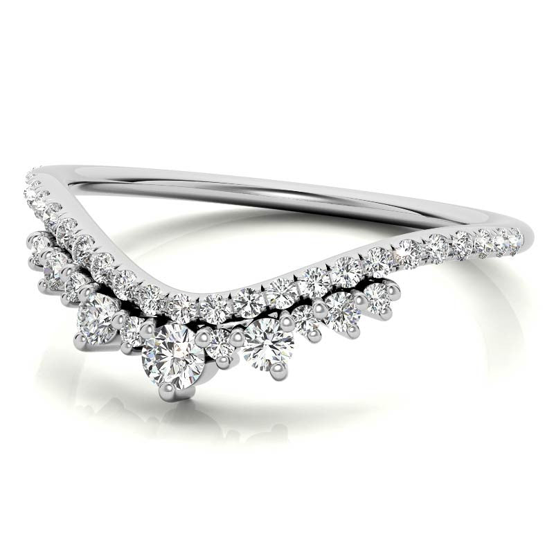 Round Curved Stackable Band