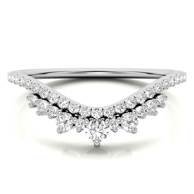 Round Curved Stackable Band