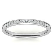 0.20ct Round Channel Set Stackable Band