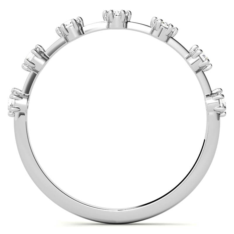 Petite 6-Prong Round Stackable Band