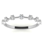 Petite 6-Prong Round Stackable Band