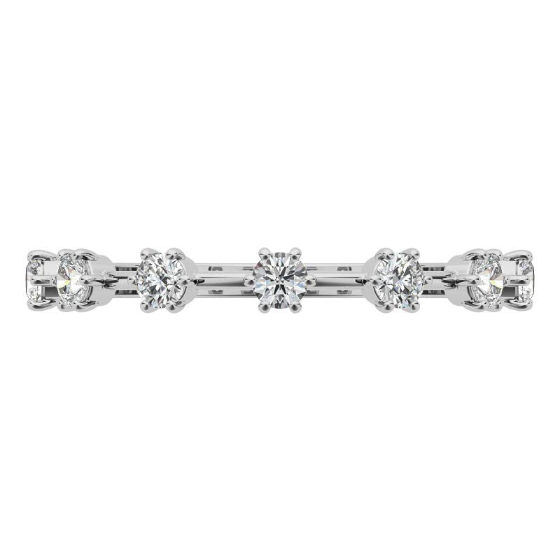 Petite 6-Prong Round Stackable Band