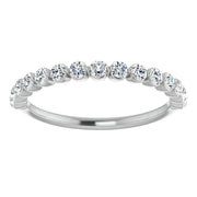 2mm Round Single Prong Stackable Band