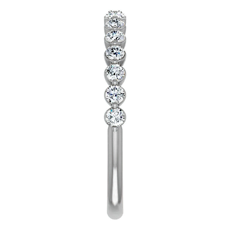 Round Single Prong Stackable Band