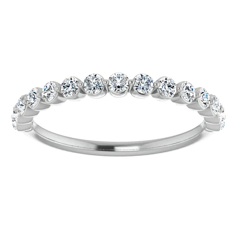 Round Single Prong Stackable Band