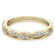 Twisted Infinity Stackable Band