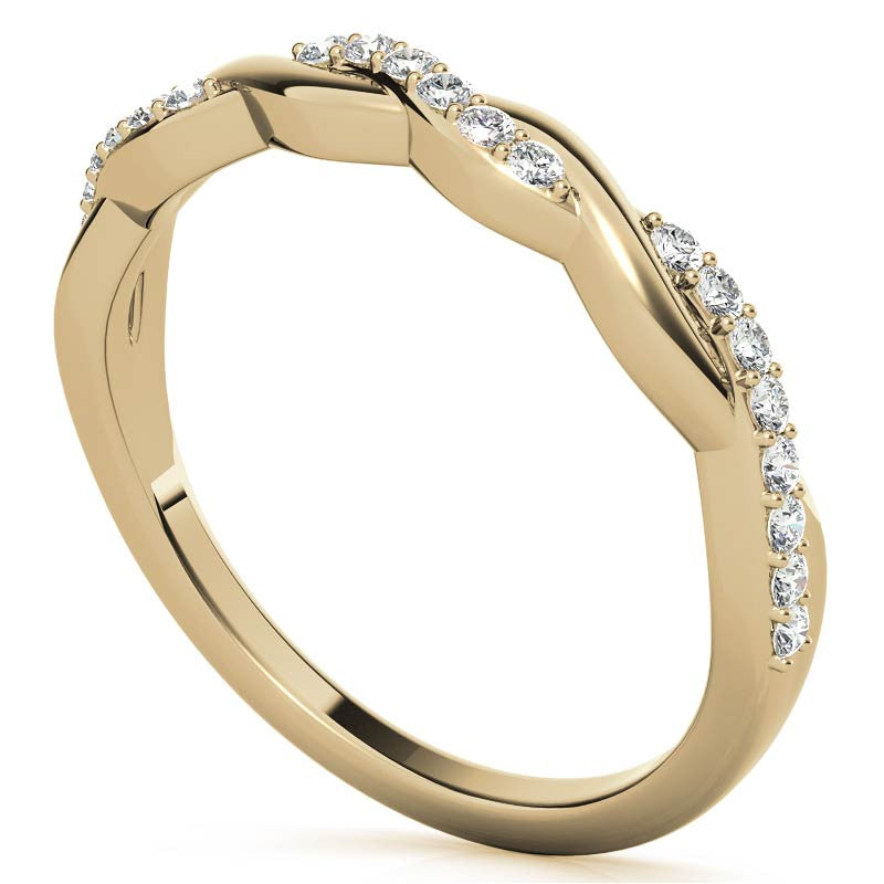 Twisted Infinity Stackable Band