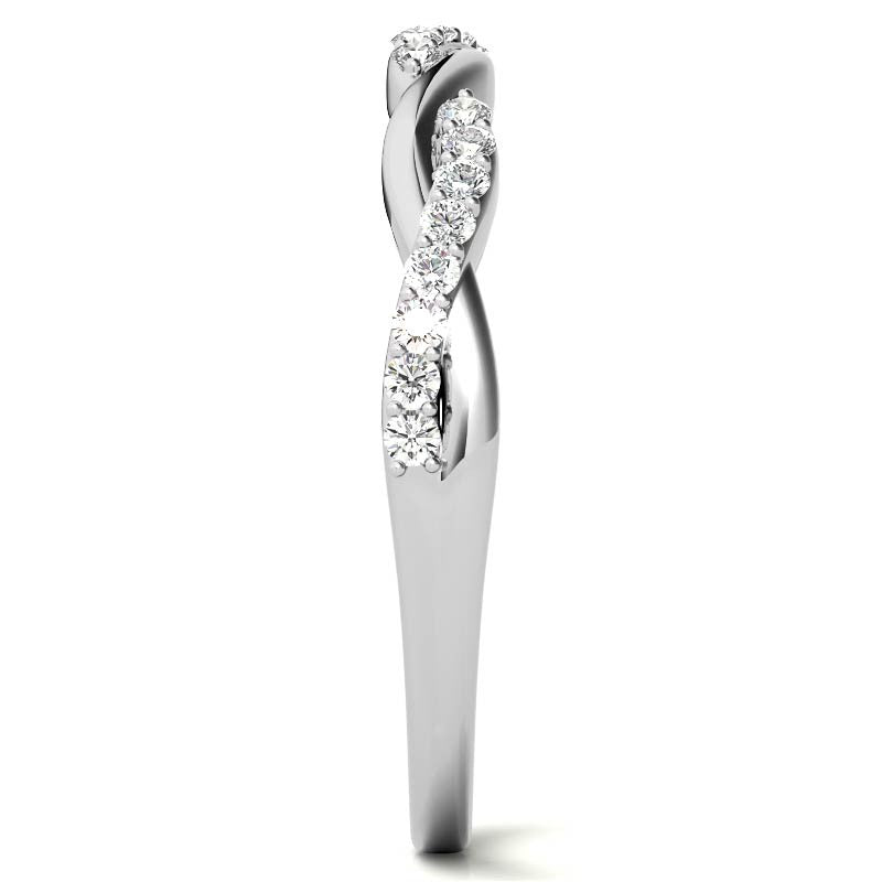 Twisted Infinity Stackable Band